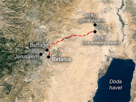 distância de jerusalém para betânia